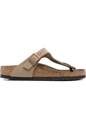 Birkenstock Sandalias Gizeh con hebilla y tacón de 25mm