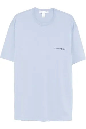 Comme des Garçons Camiseta de algodón con logo estampado