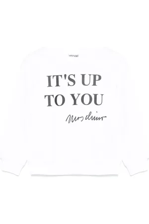 Moschino Sudadera con eslogan estampado