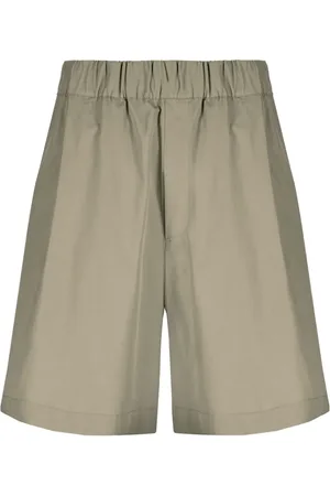LANEUS Bermudas anchas de algodón