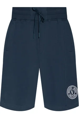 VERSACE Pantalones cortos de chándal con logo