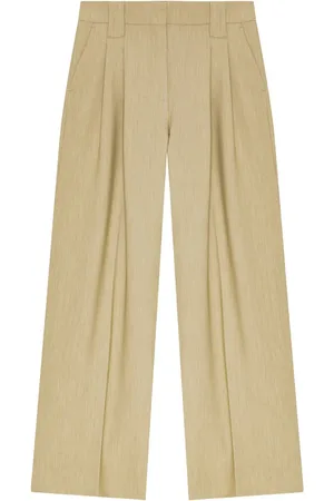 Ganni Pantalones palazzo con aplique