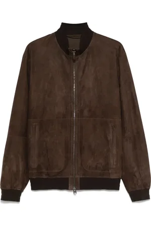 CANALI Chaqueta bómber con cremallera