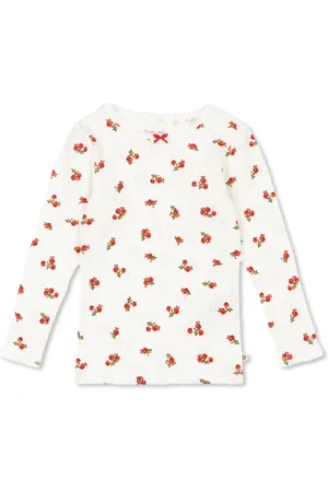 Konges Sløjd Top con bordado floral