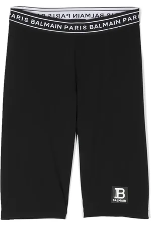 Balmain Leggins con logo en la cinturilla