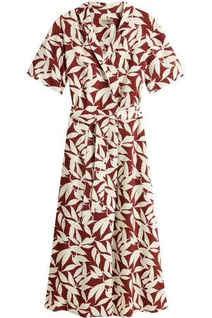 Woolrich Vestido midi estampado