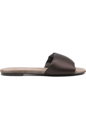 PESERICO SIGN Slippers de satén
