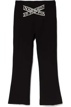Pinko Pantalones con tiras del logo