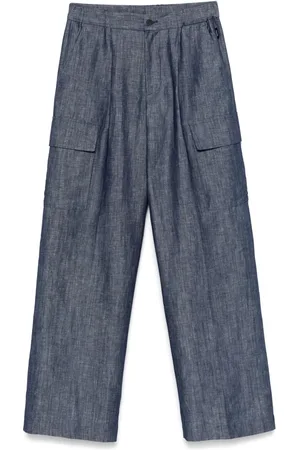 HEVO Pantalones rectos tipo cargo