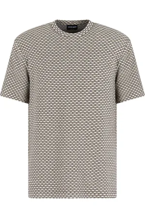 Giorgio Armani Camiseta con motivo en jacquard