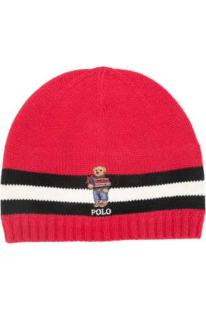 Ralph Lauren Gorro con motivo Polo Bear