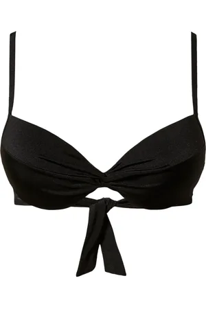Twin-Set Top de bikini fruncido