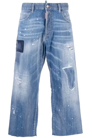 Dsquared2 Vaqueros anchos estilo capri