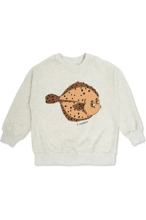 Mini Rodini Sudadera de manga larga de algodón orgánico