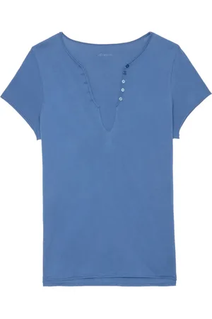 Zadig & Voltaire Camiseta con escote en V pronunciado