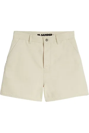 Jil Sander Pantalones vaqueros cortos de talle alto