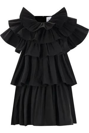 Vaquera Vestido con volantes