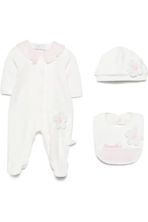 MONNALISA Conjunto de pelele con aplique floral