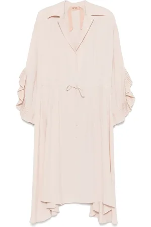 Nº21 Vestido camisero midi asimétrico