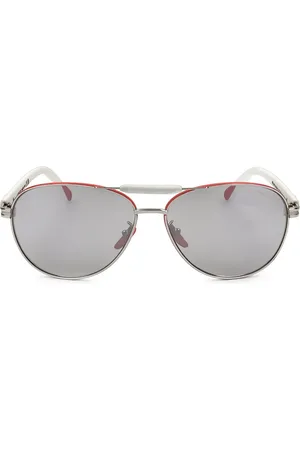 Moncler Gafas de sol con montura estilo piloto