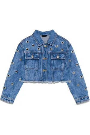 MONNALISA Chaqueta vaquera con apliques