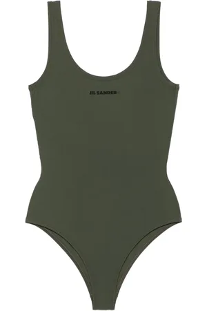 Jil Sander Bañador con logo estampado