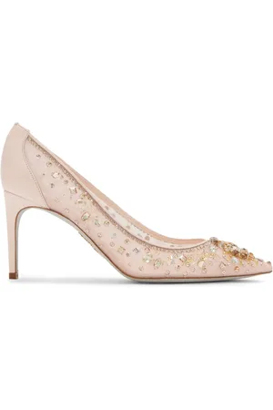 RENE CAOVILLA Zapatos Cinderella con tacón de 80 mm
