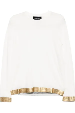 Cynthia Rowley Camiseta con manga larga