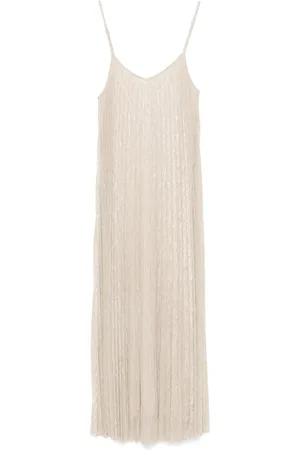 Kaos Vestido midi plisado