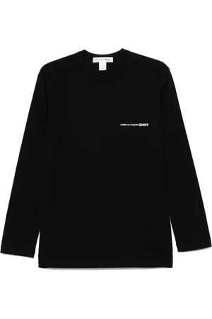Comme des Garçons Camiseta con logo estampado