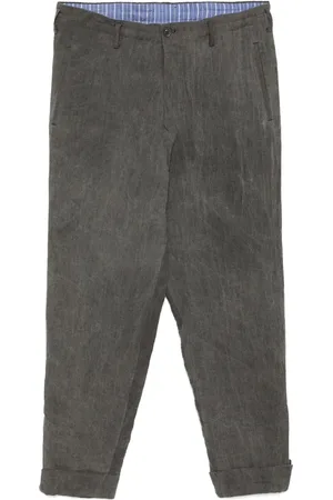 YOHJI YAMAMOTO Pantalones con efecto arrugado