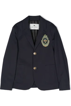 Etro Blazer con logo bordado