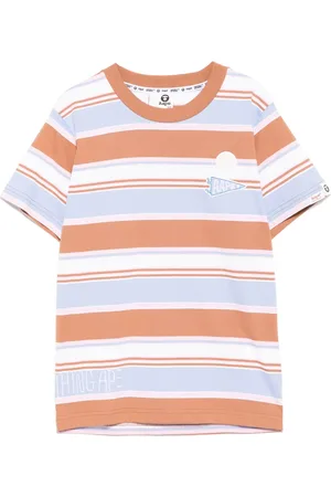 A Bathing Ape Camiseta a rayas