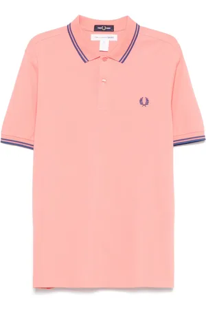 Comme des Garçons Polo con logo bordado de x Fred Perry