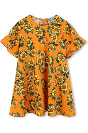 Kenzo Vestido con motivo floral