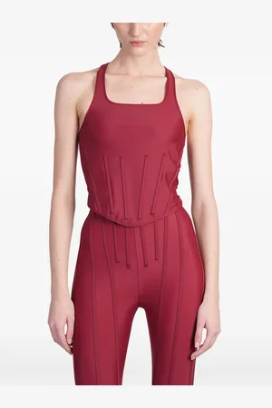 MUGLER Top sin mangas