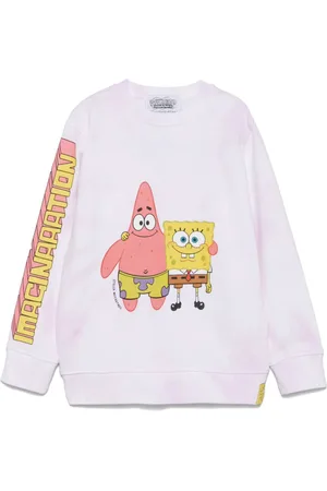 Stella McCartney Camiseta con motivo tie-dye de Stella McCartney x Sponge Bob SquarePants