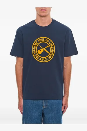 A.P.C. Camiseta con logo estampado