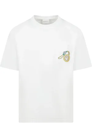 Drôle de Monsieur Camiseta con detalle bordado
