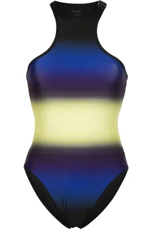 The Attico Bañador con estampado sombreado