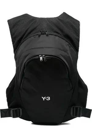 Y-3 Mochila con logo estampado