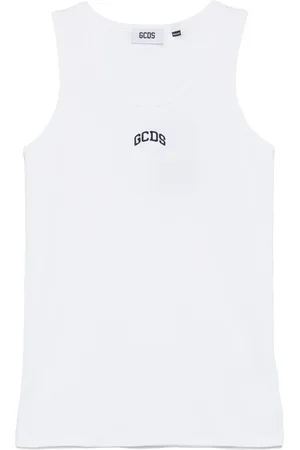 GCDS Top con logo bordado