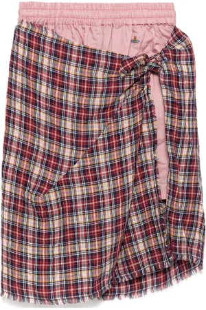 Vivienne Westwood Bermudas con motivo de cuadros