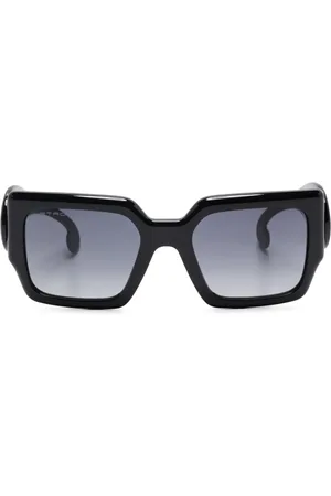 Etro Gafas de sol con montura rectangular