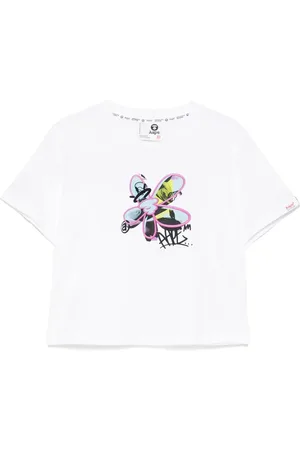 A Bathing Ape Camiseta con logo estampado