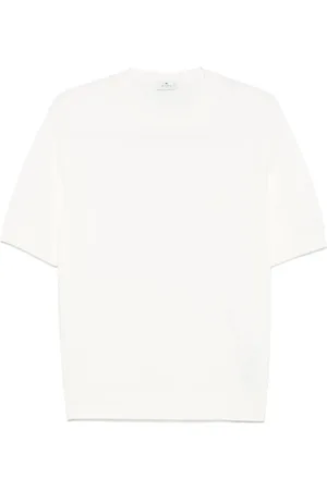 Etro Camiseta con bordado Pegaso