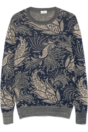 Etro Top con motivo de cachemira