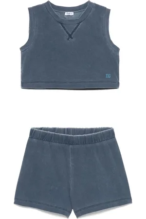 Il gufo Set de bermudas con efecto descolorido