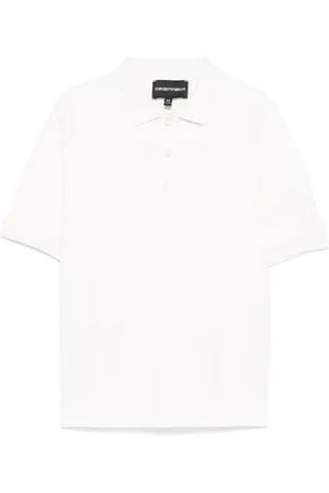 Emporio Armani Polo con logo bordado