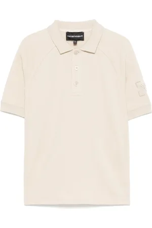 Emporio Armani Polo con logo bordado